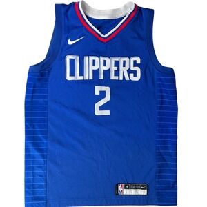 Nike Kids M Kawhi Leonard Los Angeles Clippers Blue Swingman Jersey NBA